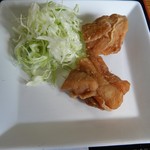 Karaage Dokoro Yamashou Fukaeten - 牛すじカレーセット（唐揚げ）