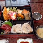 Tabedokoro Sawa - 団体お弁当、茶碗蒸し付き