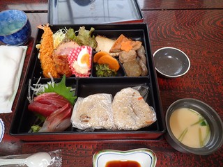 Tabedokoro Sawa - 団体お弁当、茶碗蒸し付き