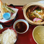 Sagami Gifu Masaki Ten - 天ぷら味噌煮込みランチ