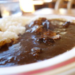 大衆食堂 半田屋 - 黒チキンカレー（\250税込み）