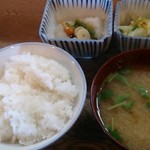 とんかつ専門やわら - やきかつ定食1620円かつ以外