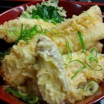 Hamagawa - 季節限定。穴子天丼