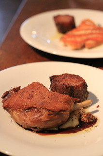 Maison de Hara - メインのカモのもも肉のコンフィ。皮がぱりぱりでお肉はしっとり。コンフィのあるべき姿ですね。