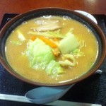 Tsukiyama Mizusawa Onsenkan - 味噌ラーメン（550円）