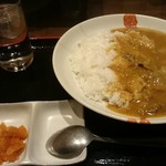 真心酒菜　一帆 - ランチ：おでん出汁のカレーライス