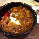 すき家 - 牛あいがけカレー（¥480）