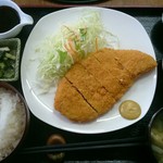 Ooshimo Shokudo - とんかつ定食(税込み800円)