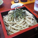 Kabayama Soba - 101215 ざるそばアップ