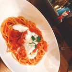 Italian Dining Satoru - マスカルポーネのトマトソーススパゲティー