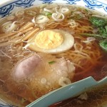 津川ドライブイン  - ラーメン560円　2016.3