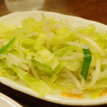 來々軒 - サービスの温野菜