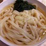 桂川うどんセンター - 温かけうどん