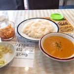 AsianBistro All you can eat Dorupatan Nishi Oi Ten - キーマカレーセット