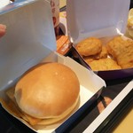 マクドナルド - フイレオフィシュセットとチキンナゲット