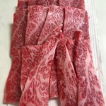 Ebisawa Seiniku Ten - 冷蔵庫から出した仙台牛