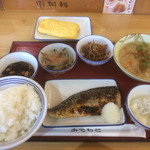 Chiryu Kamishigehara Shokudo - ご飯 大 豚汁 焼き鯖 玉子焼 etc…