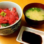 もくれん - 中落ち丼 \1400