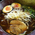 Nintama Ramen Asahi Ten - プレミアム黒にんたま７００円也