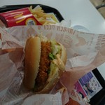 マクドナルド  - チキンフィレオセット　650円