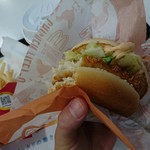 マクドナルド  - チキンフィレオセット　650円