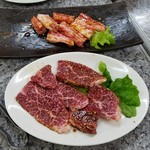 Yakiniku Jan - 「下駄カルビ＆上バラ」