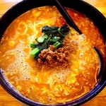 Menya - 大辛ｽｰﾊﾟｰ担々麺\1,100/めんや(伊勢原)