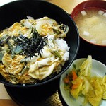 Wakagiri - トロットロ玉子でとじた山菜丼