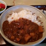 珈琲カンテラ - カレーライス　サラダ付き