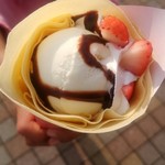 Crazy Crapes Toki Puremiamuautoretto Ten - いちごチョコバニラ