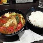 CoCo壱番屋 - スープで食べるタンドリー風チキンと野菜のカレー