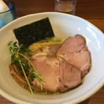 まるにぼ - 塩ラーメン＋チャーシュー