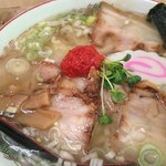 ほおずき - 辛塩チャーシュー麺大盛830円　2017.4