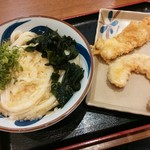 竹清 - うどん2玉入り＋天ぷら