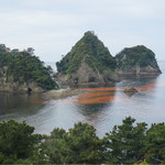 堂ヶ島温泉ホテル - 干潮時以外は渡れません