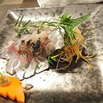 SlowFood ajito - 鯵の刺身