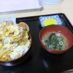 工藤精肉店食堂部 - カツ丼（￥730）