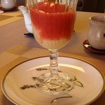 Tea Salon Ashi no Hana - いちごのグラスデザート