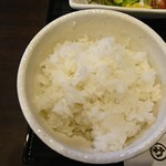 Mendokusagari Ya Shimonakano Ten - ライス（サガリ屋定食 1.5倍）