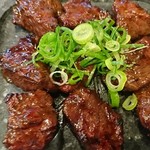 Mendokusagari Ya Shimonakano Ten - サガリ肉（アップ）：サガリ屋定食 1.5倍