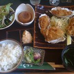 Kokuriko Tekuno Ten - 牡蠣フライ定食（季節限定）