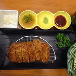 Shinjuku Saboten Fukushima Ekibiru Ten - 特選やわらかヒレカツ定食