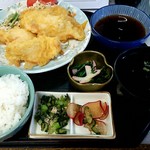 Sakanaya - 今日のおまかせメニュー(とり天定食) \500