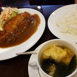 Delicious - 日替わりランチ700円全容