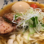 名前のないラーメン屋 - 淡麗の味玉らーめん並③