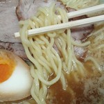 ラーメンカシマ - 麺アップ