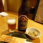 居酒屋 お多福 - 甲斐ドラフトビール500ml　1,200円