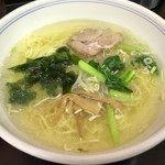 Oban - 日替わりBランチ850円（塩ラーメン＋半キムチチャーハン）