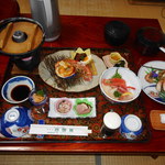 Oshamanbe Onsen Hotel Shikokuya - 夕食