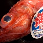 Shokusai Hina - 北海道の高級魚。キンキ（キチジ）お刺身、焼き物、煮つけなど